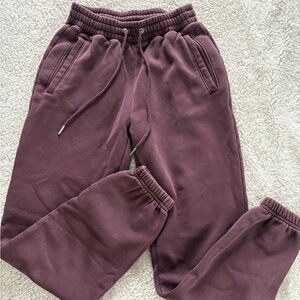 Abercrombie Jogger burgundy XS